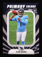 Cam Ward 2025 Donruss Optic Rookie Primary Colors #1 RC at PristineAuction.com