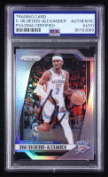 Shai Gilgeous-Alexander Signed 2024-25 Panini Prizm #113 (PSA) at PristineAuction.com