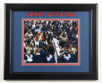 Lenny Dykstra Signed Mets Custom Framed Photo Display (JSA) at PristineAuction.com