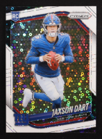 Jaxson Dart 2025 Panini Prizm Prizms White Disco #332 RC at PristineAuction.com