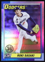 Roki Sasaki 2025 Topps Update '90 Topps #U9011 RC at PristineAuction.com