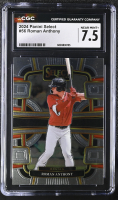Roman Anthony 2024 Panini Select Concourse #56 RC (CGC 7.5) at PristineAuction.com