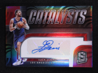 Ivica Zubac 2022-23 Panini Spectra Catalysts Signatures #30 #87/99 at PristineAuction.com