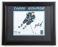 Yanni Gourde Signed Kraken Custom Framed Photo Display (Fanatics) at PristineAuction.com