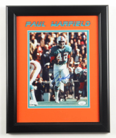 Paul Warfield Signed Dolphins Custom Framed Photo Display (JSA) at PristineAuction.com