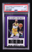 Lebron James 2019 Panini Contenders Draft Picks Season Ticket #38 (PSA 9) at PristineAuction.com