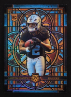 Ashton Jeanty 2025 Panini Mosaic Stained Glass #14 RC at PristineAuction.com