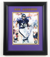 Rod Woodson Signed Ravens Custom Framed Photo Display (PSA) at PristineAuction.com