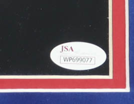 "Hacksaw" Jim Duggan Signed Custom Framed Photo Display Inscribed "USA!" (JSA) at PristineAuction.com "Hacksaw" Jim Duggan Signed Custom Framed Photo Display Inscribed "USA!" (JSA) at PristineAuction.com