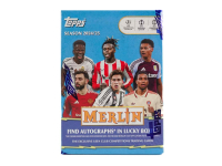 2024-25 Topps Chrome Merlin UEFA Club Competitions Soccer Blaster Box at PristineAuction.com