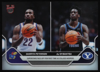 Darryn Peterson / AJ Dybantsa 2025-26 Bowman University Now #65 at PristineAuction.com