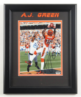 A.J. Green Signed Bengals Custom Framed Photo Display (Mounted Memories) at PristineAuction.com