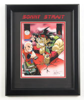 Sonny Strait Signed "Dragon Ball Z" Custom Framed Photo Display (JSA) at PristineAuction.com