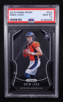 Drew Lock 2019 Panini Prizm #304 RC (PSA 10) at PristineAuction.com