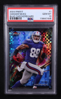 Hakeem Nicks 2024 Topps Finest Blue Checkerboard #1 #87/99 (PSA 10) at PristineAuction.com
