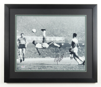 Pele Signed Team Brazil Custom Framed Photo Display (PSA) at PristineAuction.com