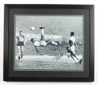 Pele Signed Team Brazil Custom Framed Photo Display (PSA) at PristineAuction.com