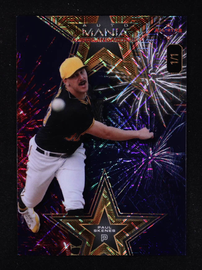 Paul Skenes 2024 Wild Card Automania American Baseball AS Star #AMAS-PS2 RC #1/1 at PristineAuction.com Paul Skenes 2024 Wild Card Automania American Baseball AS Star #AMAS-PS2 RC #1/1 at PristineAuction.com