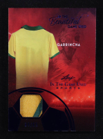 Garrincha 2025 Leaf ITG Used Sports In The Beautiful Game Relic Blue Foil #BU6 #64/65 at PristineAuction.com