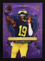 Bryce Underwood 2024 Wild Card 5 Card Draw Stacked Deck Ace Purple Lazer #BUN #1/4 at PristineAuction.com