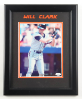 Will Clark Signed Giants Custom Framed Photo Display (JSA) at PristineAuction.com