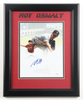 Roy Oswalt Signed Astros Custom Framed Photo Display (JSA) at PristineAuction.com