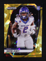 Ashton Jeanty 2025 Panini Prizm Draft Picks Prizms Gold Ice #13 RC at PristineAuction.com