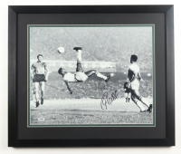 Pele Signed Team Brazil Custom Framed Photo Display (PSA) at PristineAuction.com