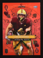 Cam Skattebo 2024 Wild Card 5 Card Draw Stacked Deck Queen Red Lazer #CSN #1/2 at PristineAuction.com