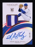 Sean Reid-Foley 2019 Panini Immaculate Collection Auto #6 RC #09/49 at PristineAuction.com