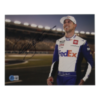 Denny Hamlin Signed NASCAR 8x10 Photo (Beckett) at PristineAuction.com