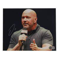 Dana White Signed 8x10 Photo (Beckett) at PristineAuction.com