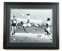 Pele Signed Team Brazil Custom Framed Photo Display (PSA) at PristineAuction.com