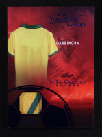 Garrincha 2025 Leaf ITG Used Sports In The Beautiful Game Relic Blue Foil #BU6 #47/65 at PristineAuction.com