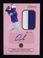 Orelevis Martinez 2024 Keepsake Sports Edition Gem Patch Autograph Pink #82 RC #30/75 at PristineAuction.com