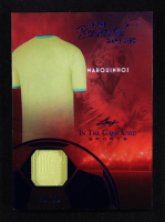 Marquinhos 2025 Leaf ITG Used Sports In The Beautiful Game Relic Blue Foil #BU15 #49/65 at PristineAuction.com