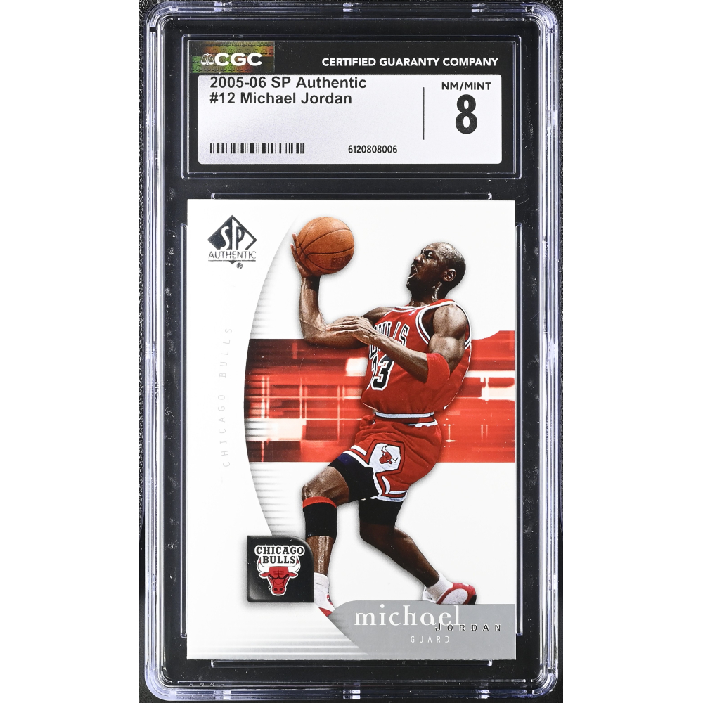 Michael Jordan 2005-06 SP Authentic #12 (CGC 8) at PristineAuction.com