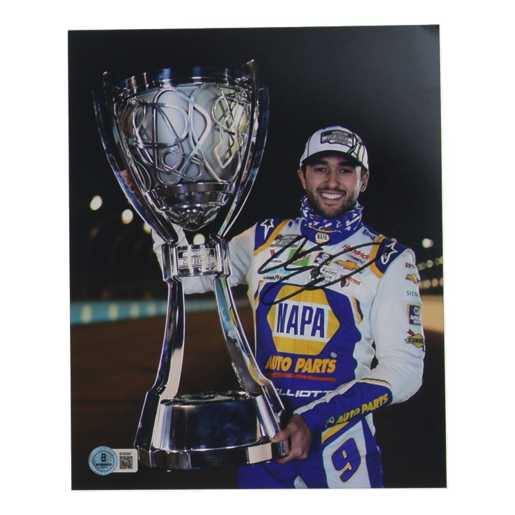 Chase Elliott Signed NASCAR 8x10 Photo (Beckett) at PristineAuction.com Chase Elliott Signed NASCAR 8x10 Photo (Beckett) at PristineAuction.com