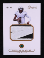 Shedeur Sanders 2024 Keepsake Sports Edition Gem Relic #353 RC #32/99 at PristineAuction.com