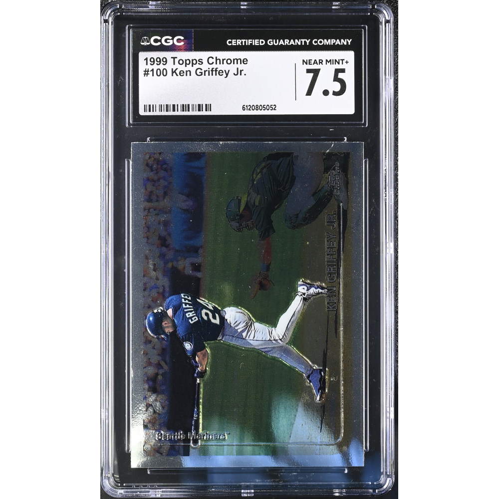 Ken Griffey Jr. 1999 Topps Chrome #100 (CGC 7.5) at PristineAuction.com