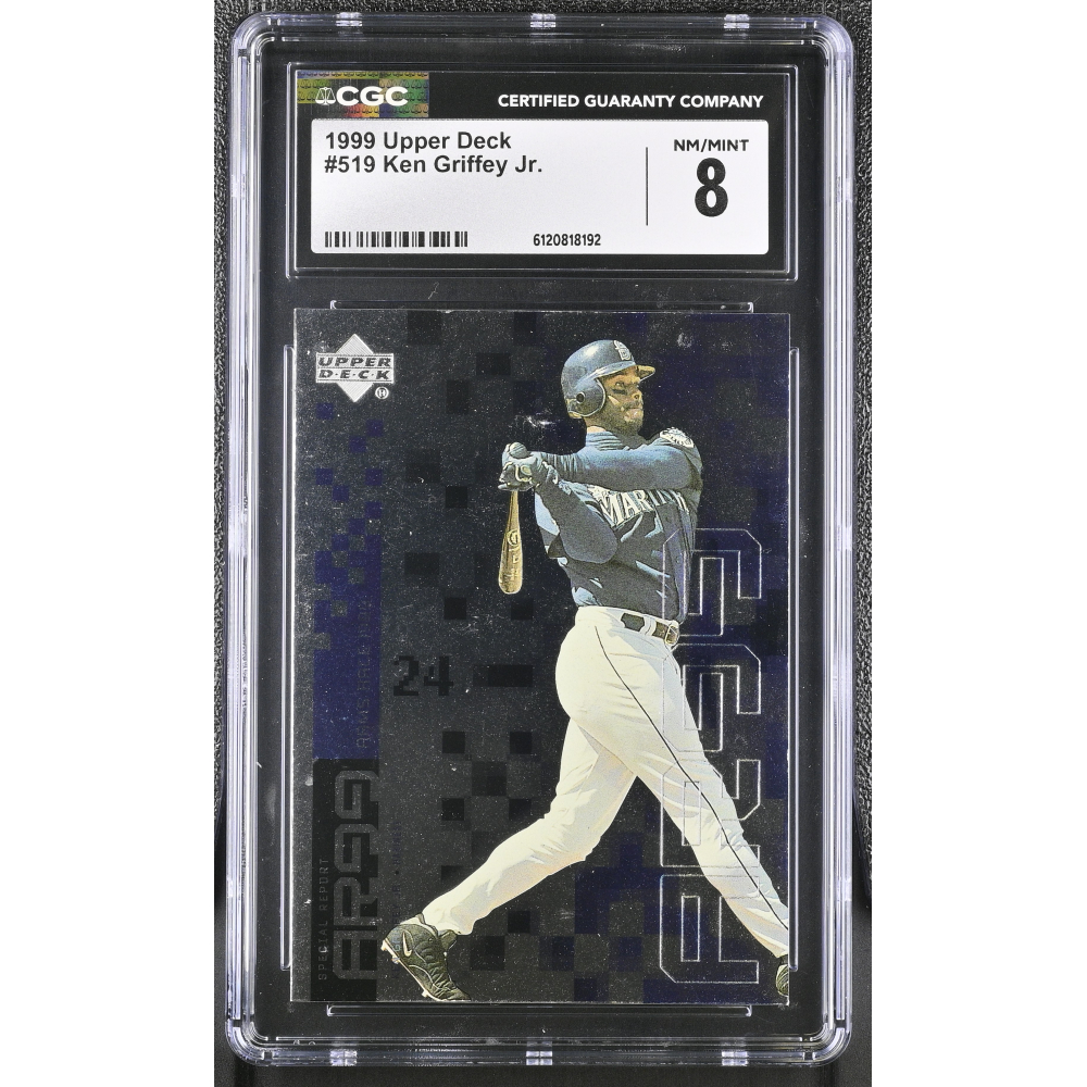 Ken Griffey Jr. 1999 Upper Deck #519 (CGC 8) at PristineAuction.com