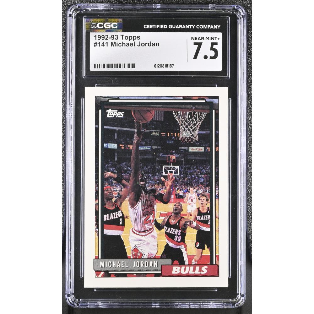 Michael Jordan 1992-93 Topps #141 (CGC 7.5) at PristineAuction.com