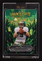 Drew Brees 2025 Wild Card Haunted Hits Monster Hunt Green Cornfield Sparkles #DB #3/3 at PristineAuction.com