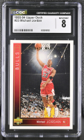 Michael Jordan 1993-94 Upper Deck #23 (CGC 8) at PristineAuction.com
