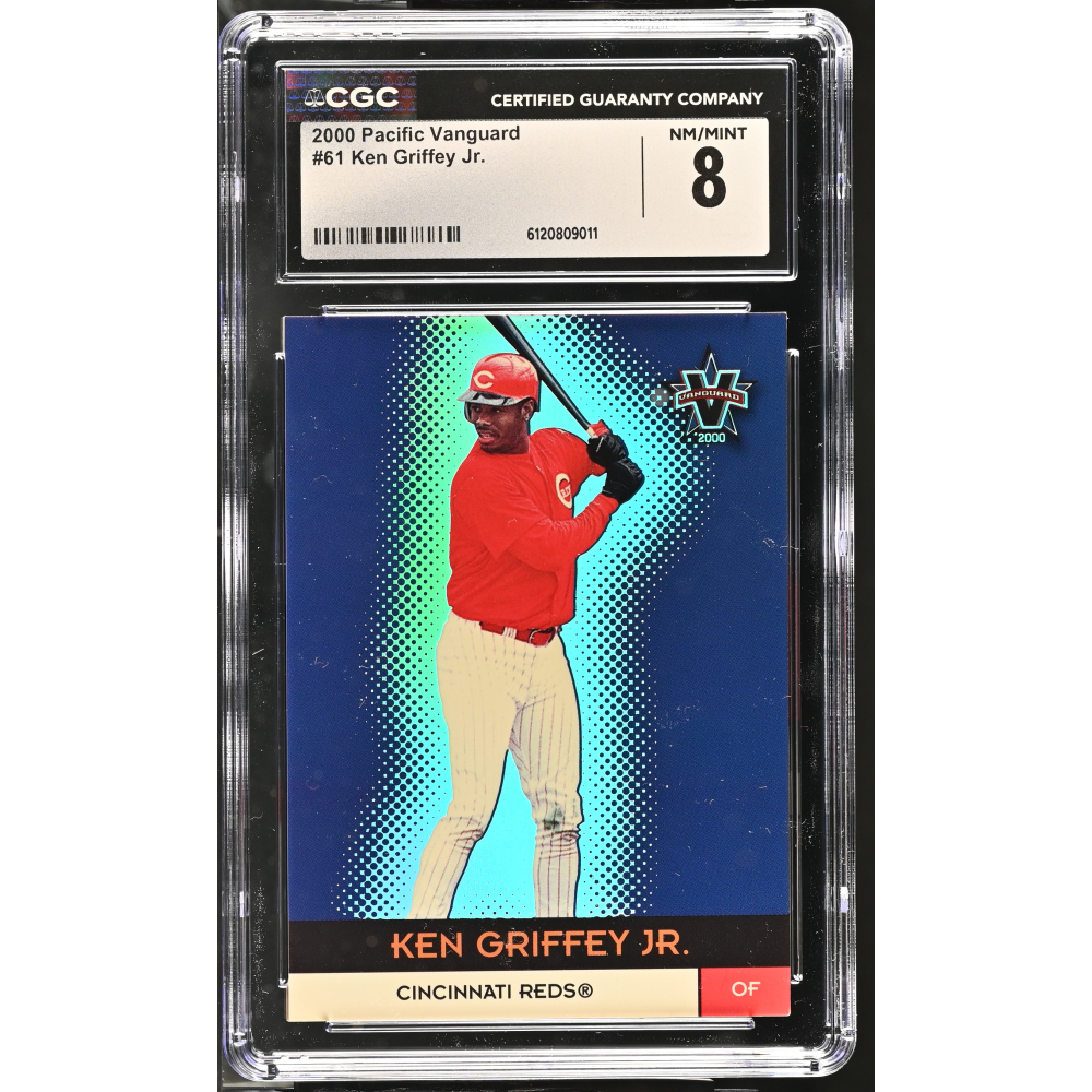 Ken Griffey Jr. 2000 Pacific Vanguard #61 (CGC 8) at PristineAuction.com