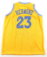 Mitch Richmond Twice-Signed Jersey Inscribed "HOF 2014" (Beckett) at PristineAuction.com