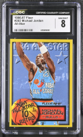Michael Jordan 1996-97 Fleer All-Star #282 (CGC 8) at PristineAuction.com