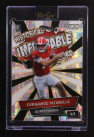 Fernando Mendoza 2025 Wild Card Comix Improbable Disco Ball #FM08 #4/4 RC at PristineAuction.com