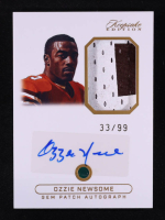 Ozzie Newsome 2024 Keepsake Sports Edition Gem Patch Autograph #GPA-ON #33/99 at PristineAuction.com