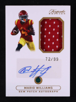 Mario Williams 2024 Keepsake Sports Edition Gem Patch Autograph #GPA-MW1 #72/99 at PristineAuction.com